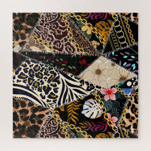 Puzzle El Leopardo de los mosaicos: Diseño de los ambient