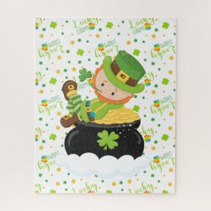 Puzzle El Leprechaun del arroz del St