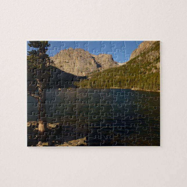 Puzzle El Loch en el Parque Nacional Montañas Rocosas (Horizontal)