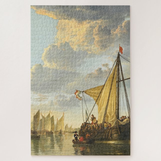 Puzzle El Maas en Dordrecht (Vertical)