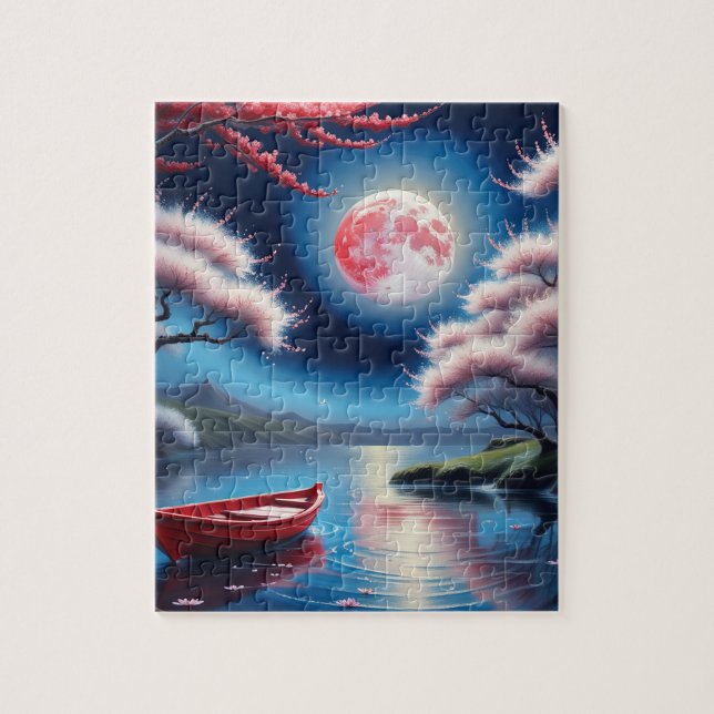 Puzzle El mágico paisaje de Júpiter es como algo (Vertical)