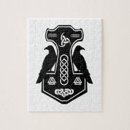 Puzzle El martillo del nórdico celta pagano Thor