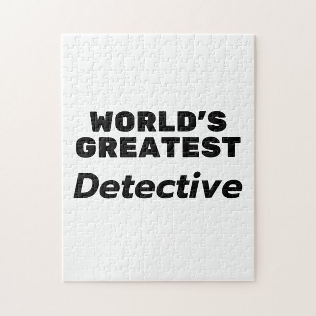 Puzzle El mayor detective del mundo (Vertical)
