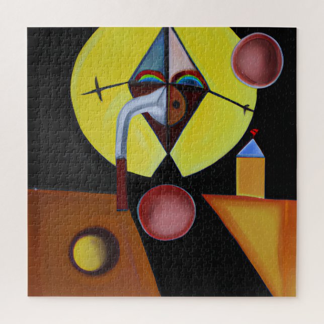 Puzzle El Médico de la peste - Pintura de petróleo (Vertical)