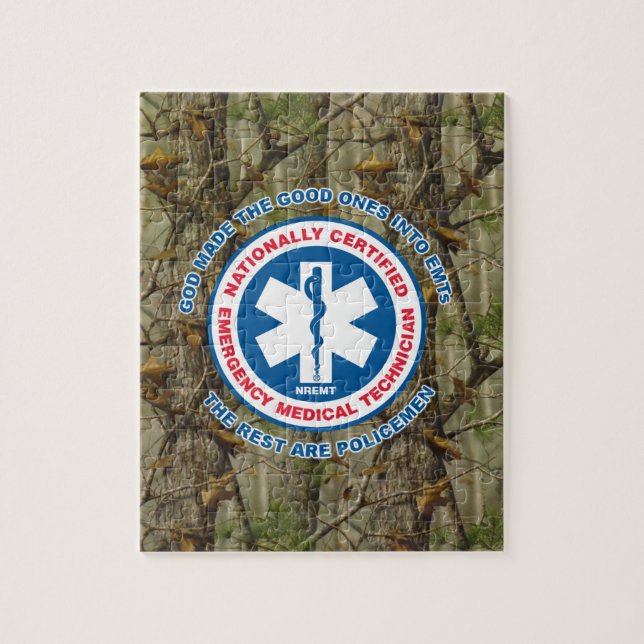 Puzzle El mejor es EMTs, el resto es policías (Vertical)