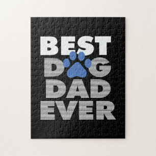 Puzzle El mejor padre del perro del día del padre