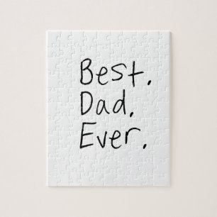 Puzzle El mejor papá de todos. Regalo del día del padre