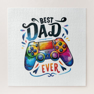 Puzzle El mejor papá del jugador