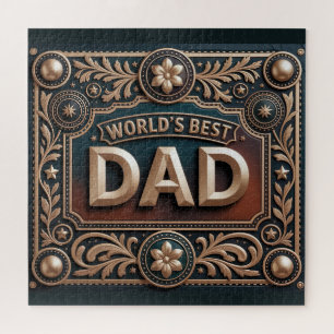Puzzle El Mejor Papá del Mundo