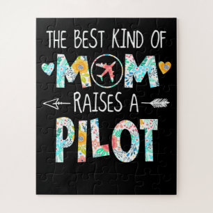 Puzzle El Mejor Tipo De Mamá Que Levanta El Piloto Mejor