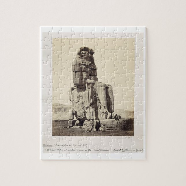 Puzzle El "Memnon vocal", estatua colosal de Amenhotep I (Vertical)