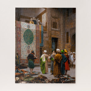 Puzzle El mercader de alfombras Jean-Léon Gérôme