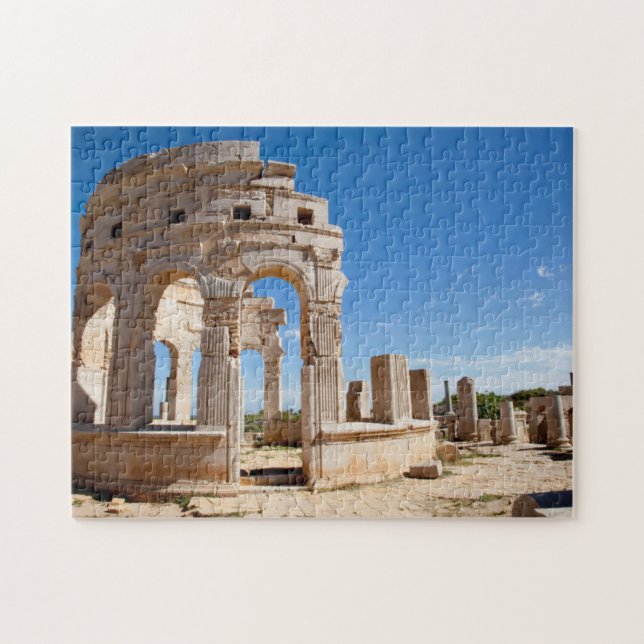 Puzzle El Mercado, Leptis Magna, Distrito Al Khums (Horizontal)
