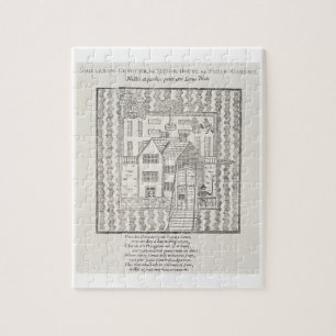 Puzzle El miembro de Holanda, o casa señorial, del jard