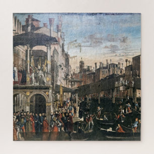 Puzzle El Milagro en Rialto: Vittore Carpaccio