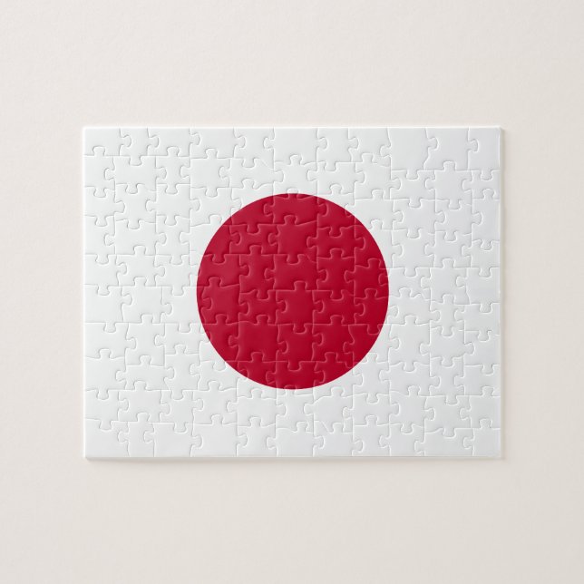 Puzzle El misterio de la bandera de Japón (Horizontal)