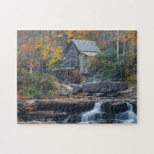 Puzzle El molino histórico de Grist en Glade Creek