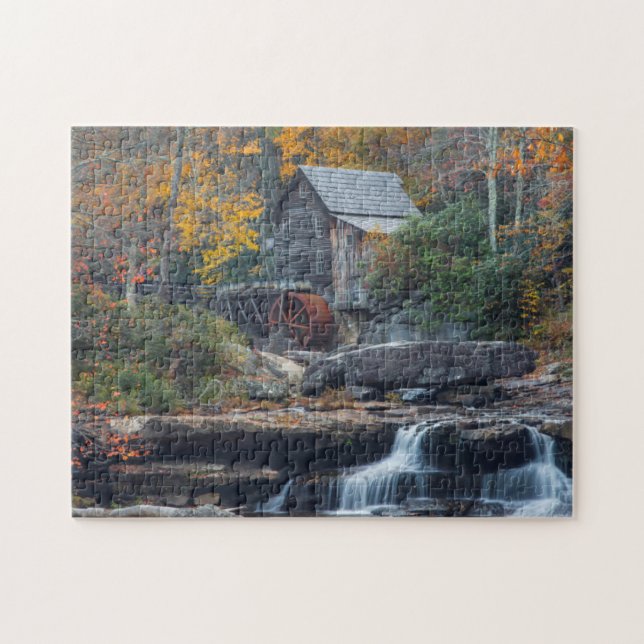 Puzzle El molino histórico de Grist en Glade Creek (Horizontal)