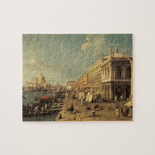 Puzzle El Molo y el Zecca, Venecia (aceite en lona)