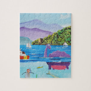 Puzzle El monstruo de Loch Ness de Gordon Bruce
