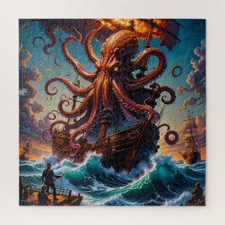 Puzzle El monstruo del mar de Kraken