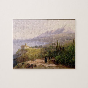 Puzzle El monte Athos y el monasterio de Stavroniketes,