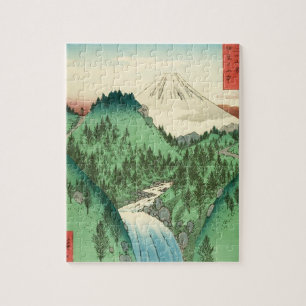 Puzzle El monte Fuji de los Mts Izu. - Utagawa Hiroshige