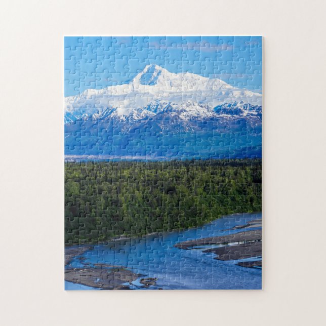 Puzzle El monte McKinley Alaska (Vertical)