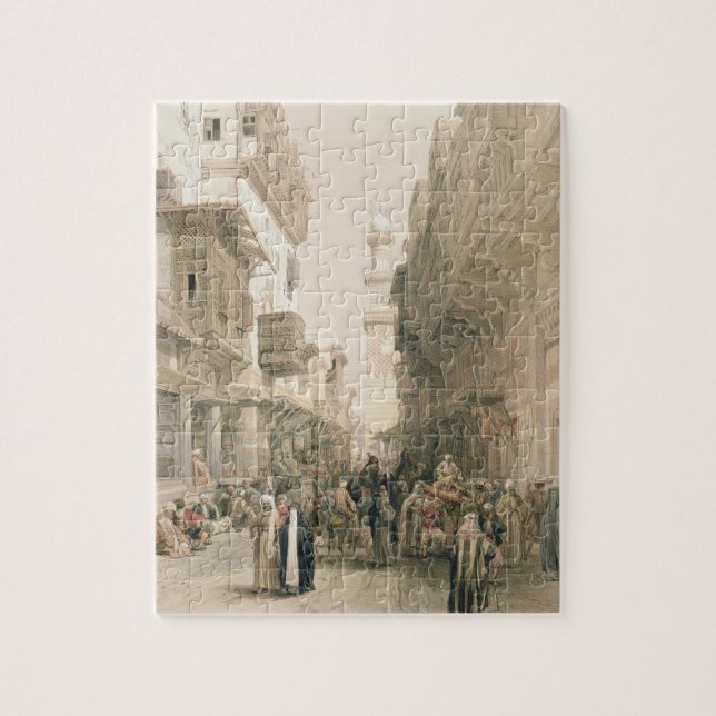 Puzzle EL Mooristan, El Cairo de la mezquita, de "Egipto (Vertical)