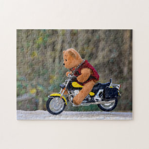 Puzzle El motorista - Teddy -