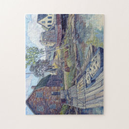 Puzzle "El muelle de Basil y la cabeza de turco" por Char