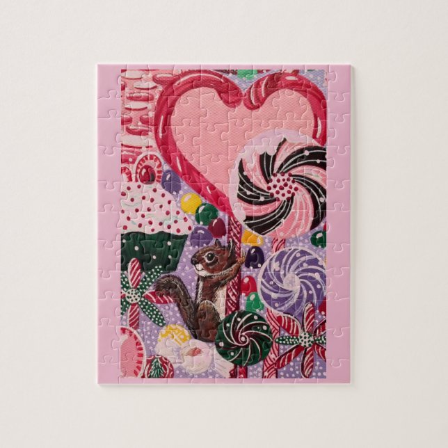 Puzzle El mundo de Peppermint de la Sra. Elizabeth (Vertical)