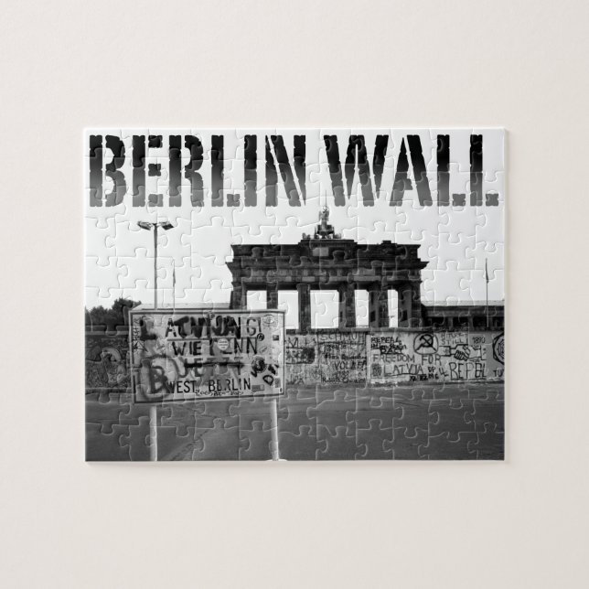 Puzzle El Muro de Berlín Alemania 1989 - Pro Photo (Horizontal)