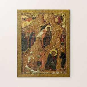 Puzzle El Nacimiento de Cristo de un Icono de Nivel Festi