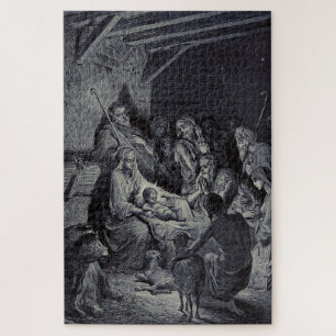 Puzzle El Nacimiento de Gustave Doré Tinta Victoriana Pre