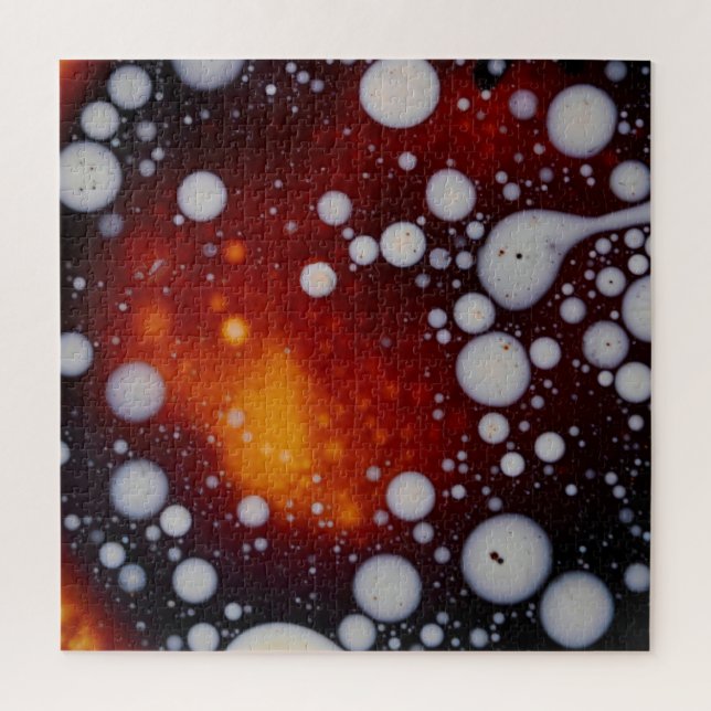 Puzzle El nacimiento de las estrellas en un líquido abstr (Vertical)
