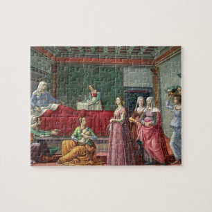 Puzzle El nacimiento de St. John el baptista (fresco)