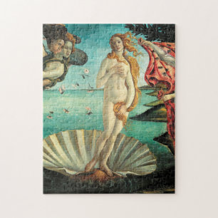 Puzzle El nacimiento de Venus - Arte clásico de Botticell