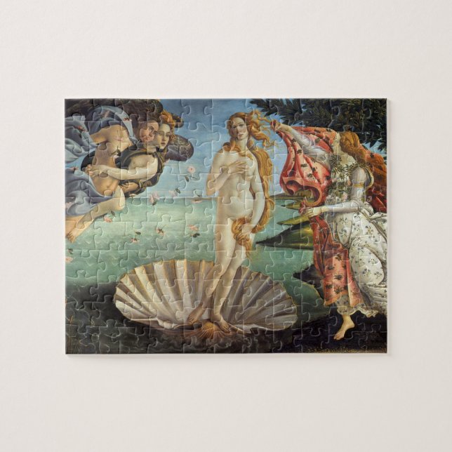 Puzzle El nacimiento de Venus por Sandro Botticelli (Horizontal)