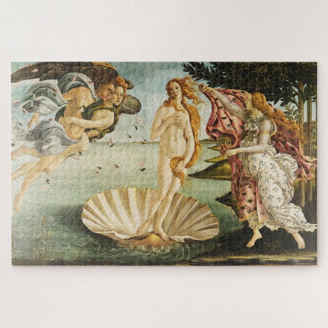 Puzzle El nacimiento de Venus: Renaissan por Sandro Botti (Horizontal)