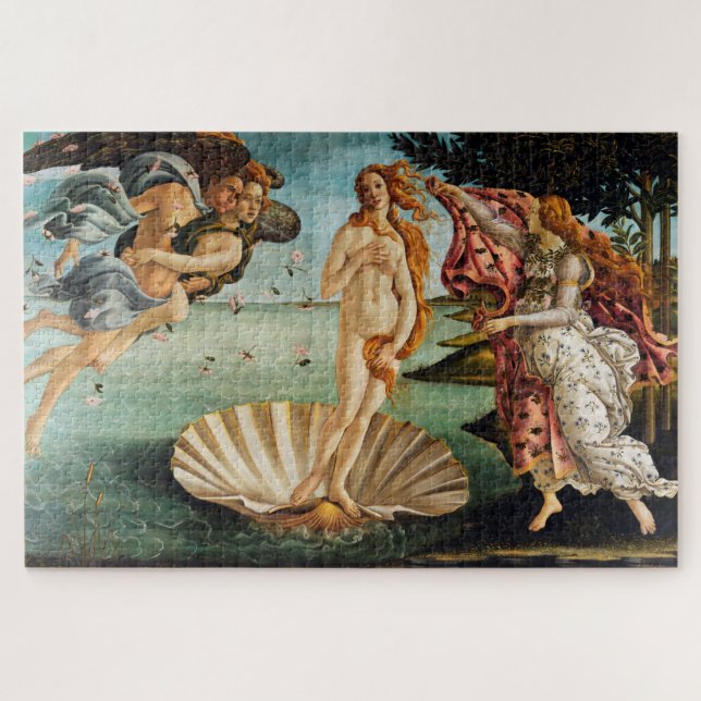 Puzzle El nacimiento de Venus, Sandro Botticelli (Horizontal)