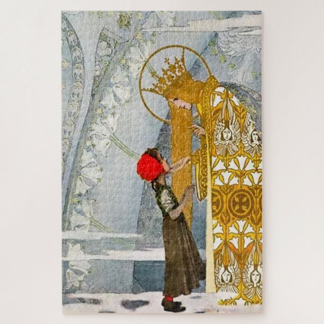 Puzzle “El Niño de María” de Heinrich Lefler (Vertical)