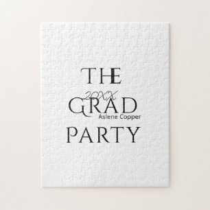 Puzzle El nombre de la fiesta de graduación 20XX letra ne