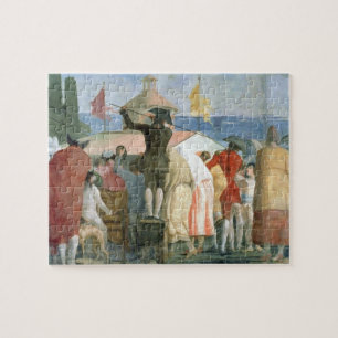 Puzzle El nuevo mundo, 1791-97 (aceite en lona) (véase