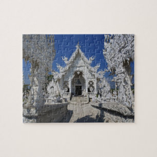 Puzzle El nuevo templo todo blanco de Wat Rong Khun en