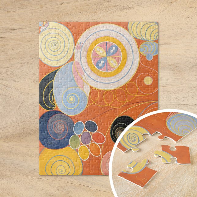 Puzzle El número 3 más grande | Hilma af Klint (Subido por el creador)