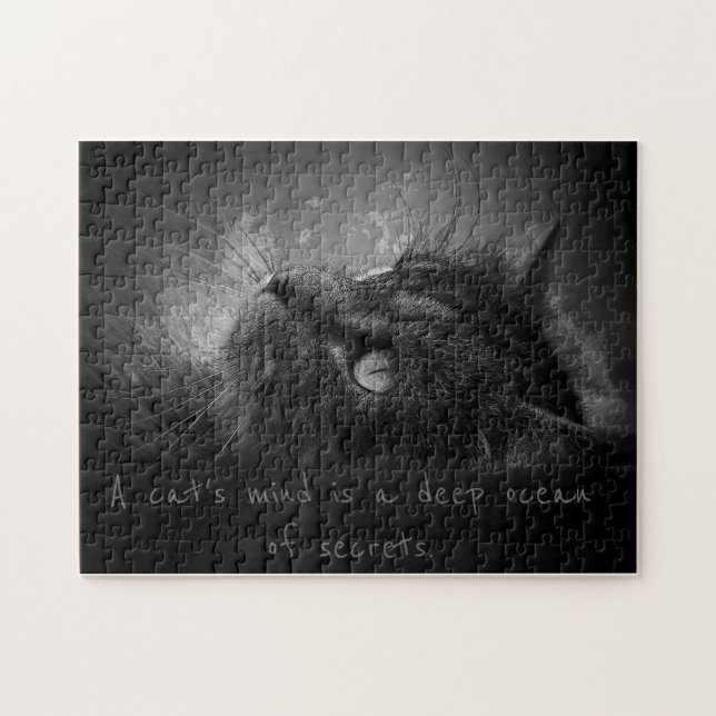 Puzzle El océano profundo de una mente de gatos (Horizontal)