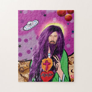 Puzzle El original "Keanu Jesus" de gatos-a-tonic