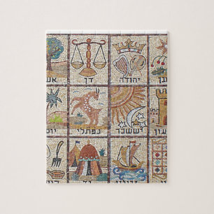 Puzzle El OS Brasões das dormita Tribos de Israel
