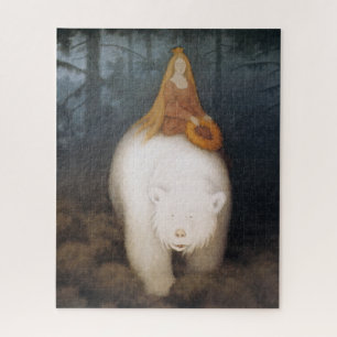Puzzle “El Oso Blanco” de Theodor Kittelsen